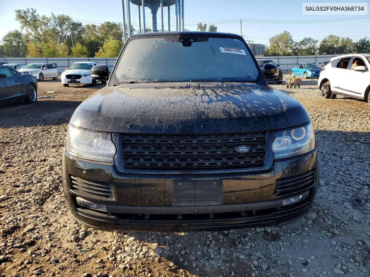 2017 LAND ROVER RANGE ROVER VIN SALGS2FV0HA368734 — фото 5