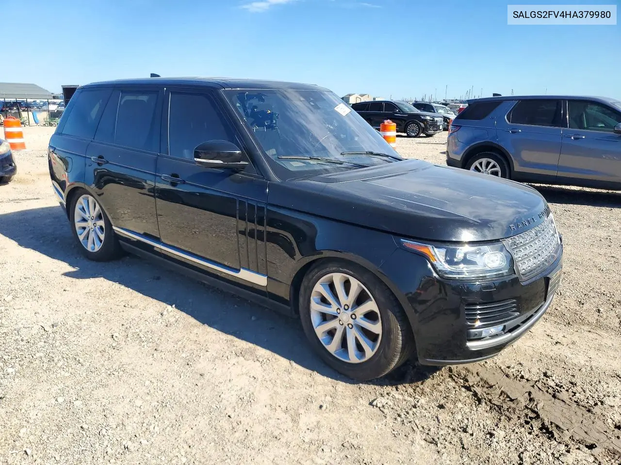 2017 LAND ROVER RANGE ROVER VIN SALGS2FV4HA379980 — фото 4