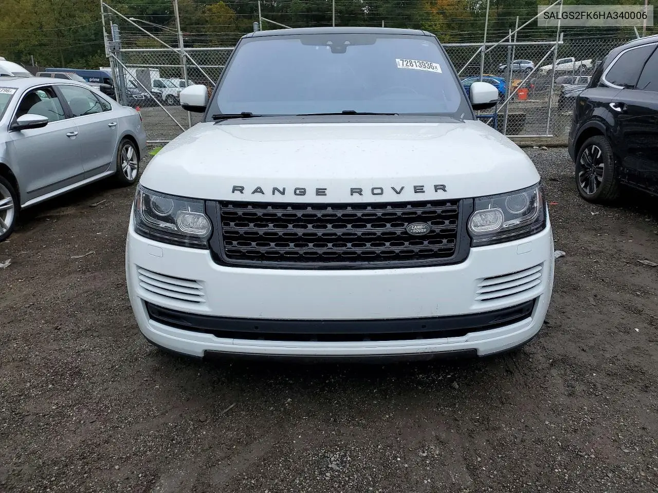 2017 LAND ROVER RANGE ROVER VIN SALGS2FK6HA340006 — фото 5