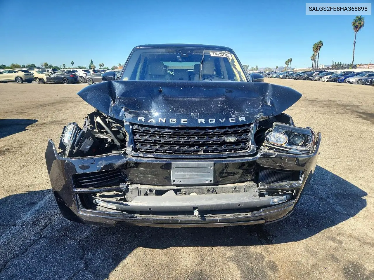 2017 LAND ROVER RANGE ROVER VIN SALGS2FE8HA368898 — фото 5