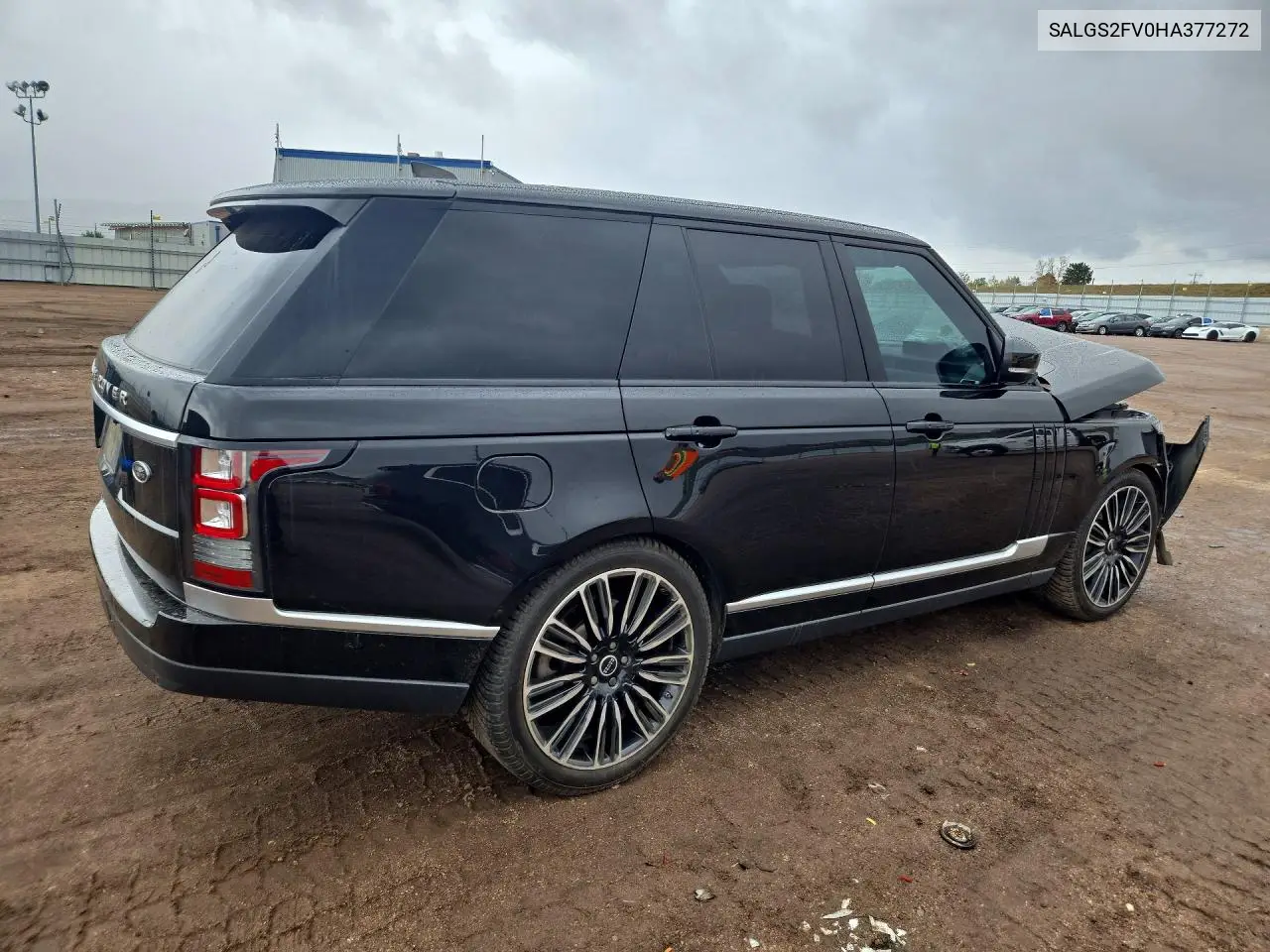 2017 LAND ROVER RANGE ROVER VIN SALGS2FV0HA377272 — фото 3