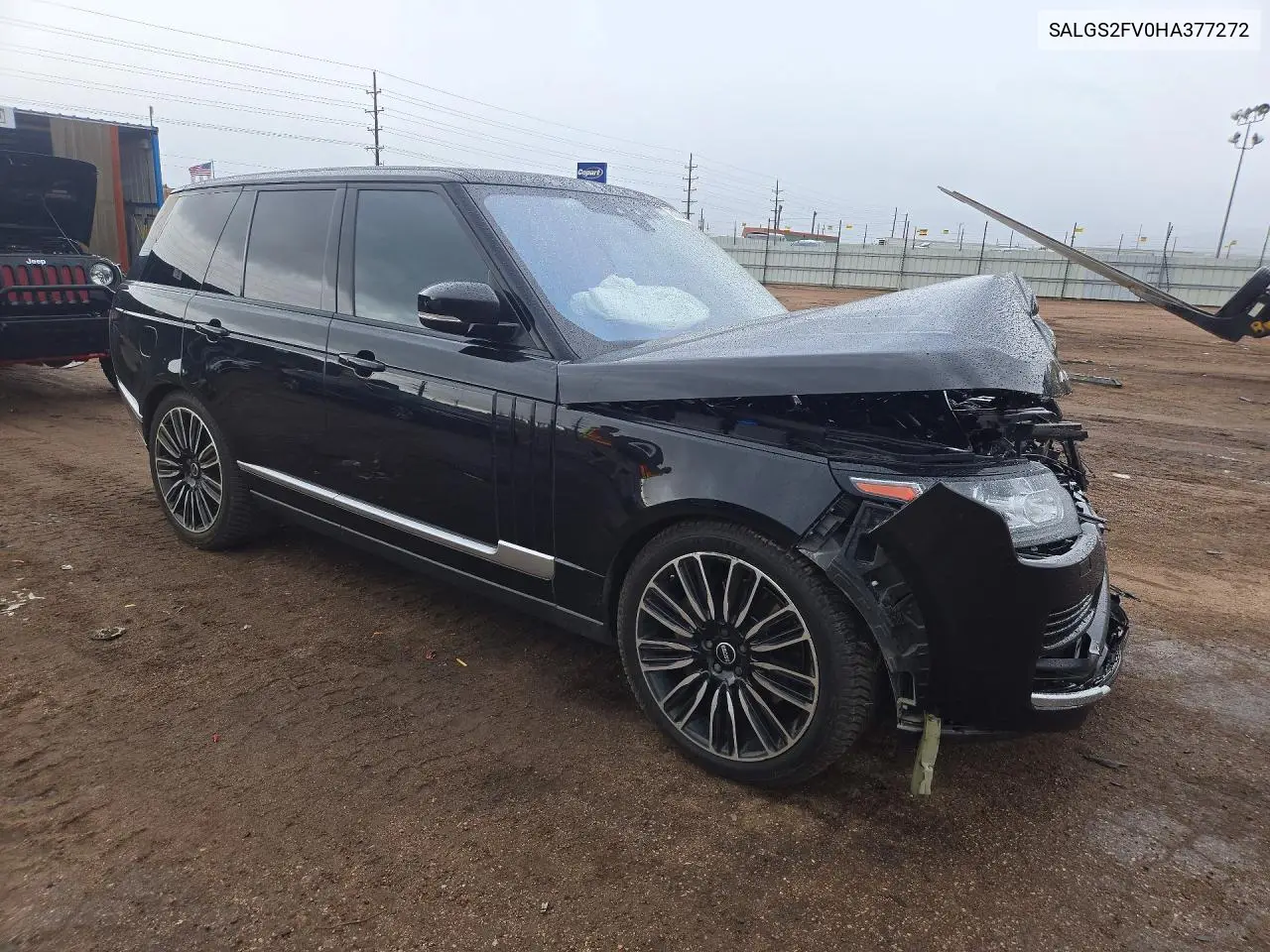 2017 LAND ROVER RANGE ROVER VIN SALGS2FV0HA377272 — фото 4