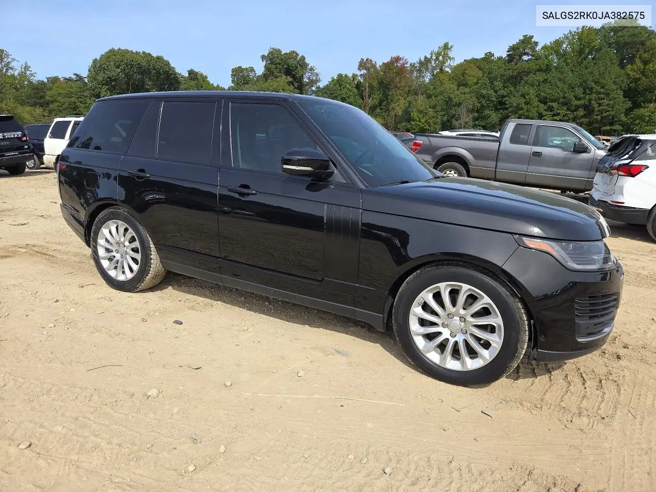 2018 LAND ROVER RANGE ROVER VIN SALGS2RK0JA382575 — фото 4