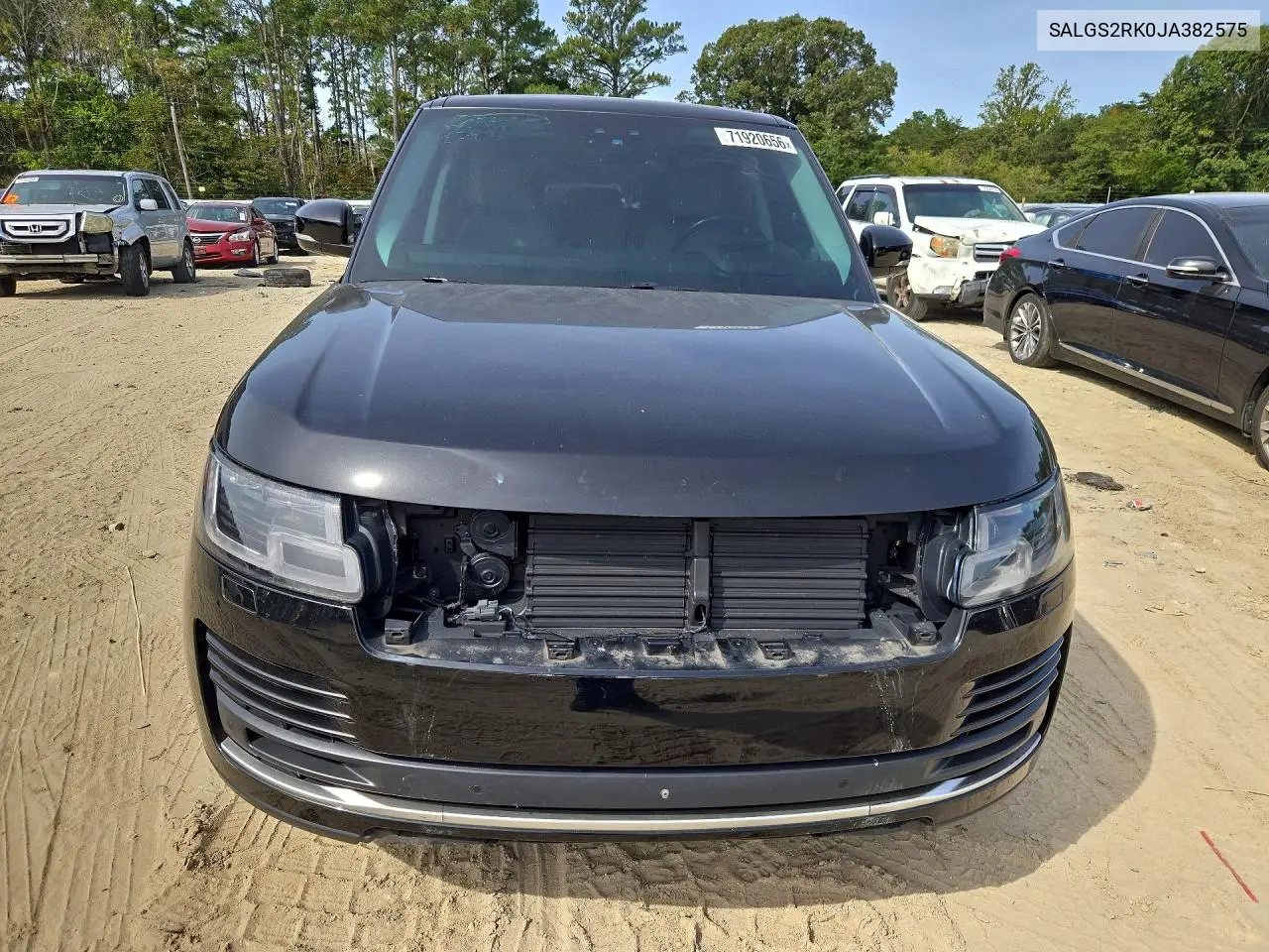 2018 LAND ROVER RANGE ROVER VIN SALGS2RK0JA382575 — фото 5