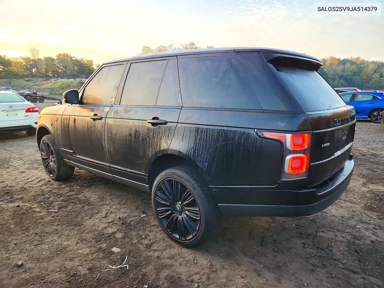 2018 LAND ROVER RANGE ROVER VIN SALGS2SV9JA514379 — фото 2