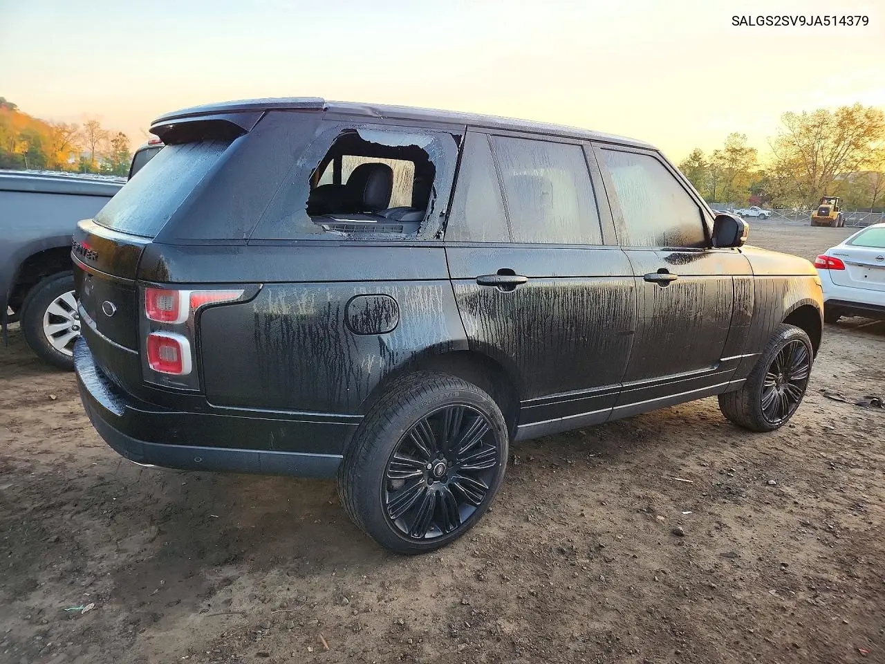2018 LAND ROVER RANGE ROVER VIN SALGS2SV9JA514379 — фото 3