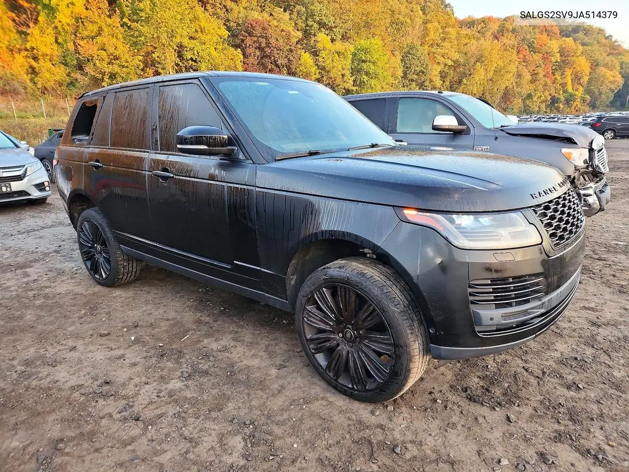 2018 LAND ROVER RANGE ROVER VIN SALGS2SV9JA514379 — фото 4