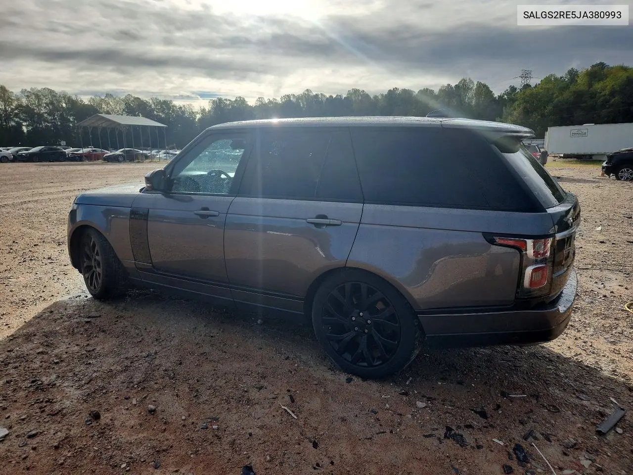 2018 LAND ROVER RANGE ROVER VIN SALGS2RE5JA380993 — фото 2