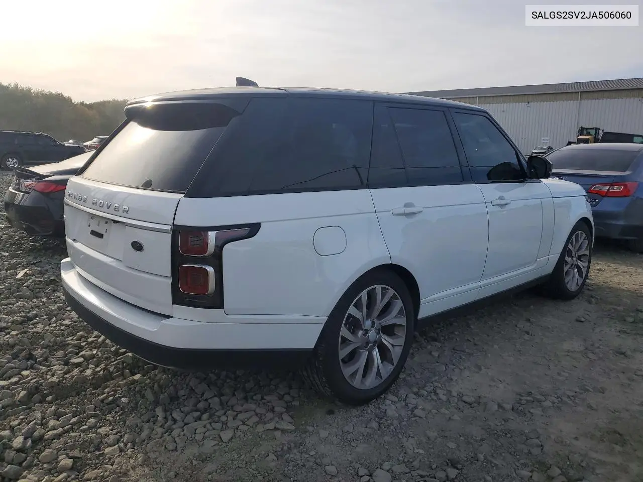 2018 LAND ROVER RANGE ROVER VIN SALGS2SV2JA506060 — фото 3