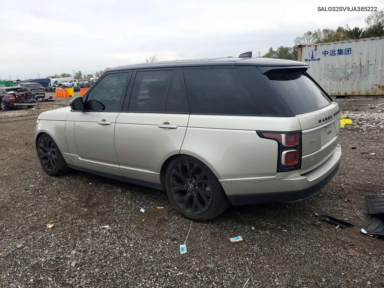 2018 LAND ROVER RANGE ROVER VIN SALGS2SV9JA385222 — фото 2