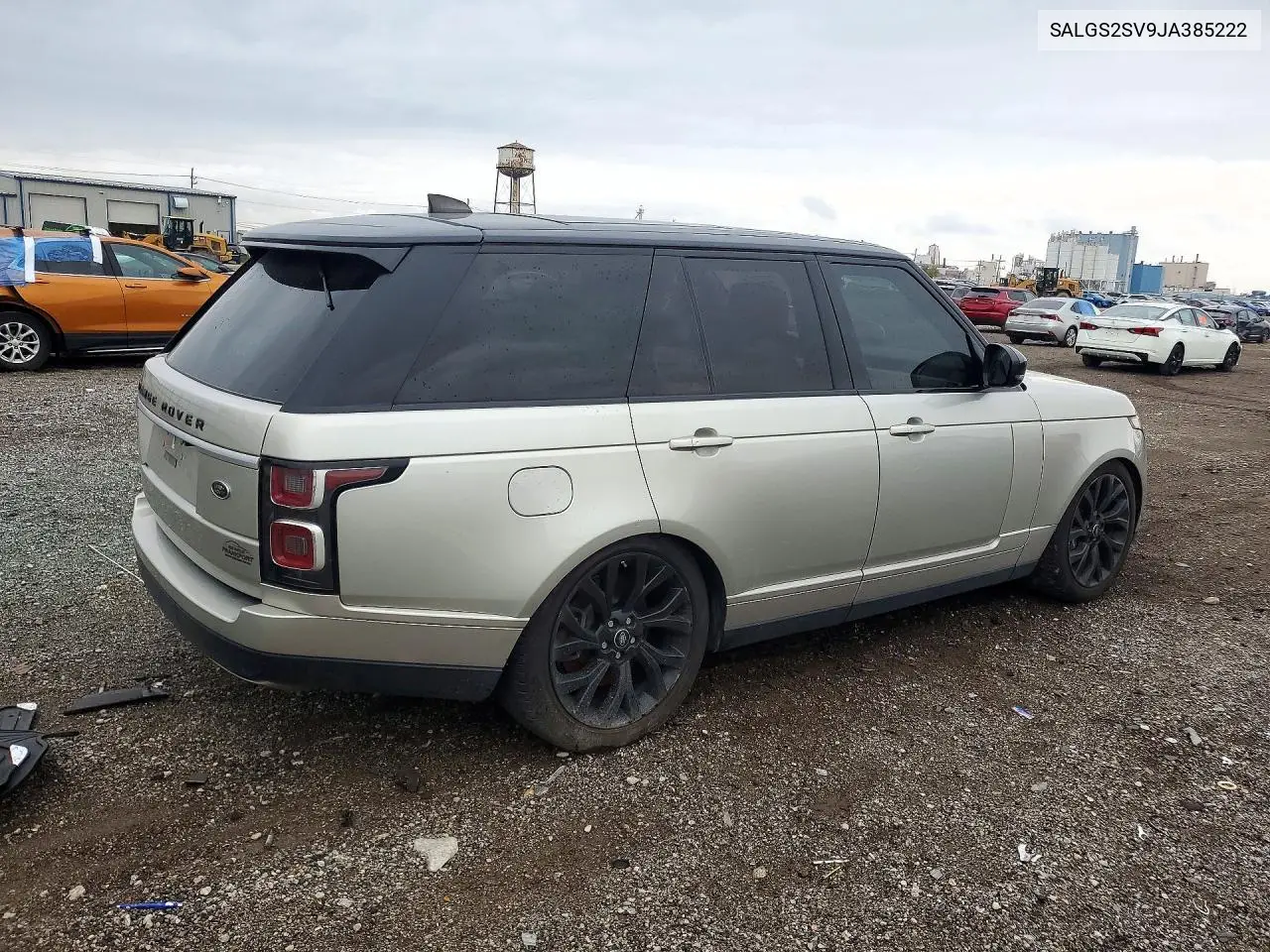 2018 LAND ROVER RANGE ROVER VIN SALGS2SV9JA385222 — фото 3