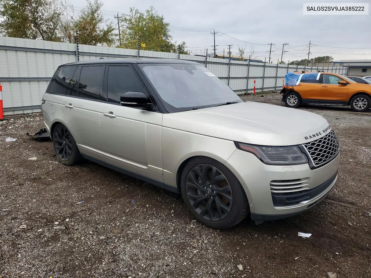 2018 LAND ROVER RANGE ROVER VIN SALGS2SV9JA385222 — фото 4
