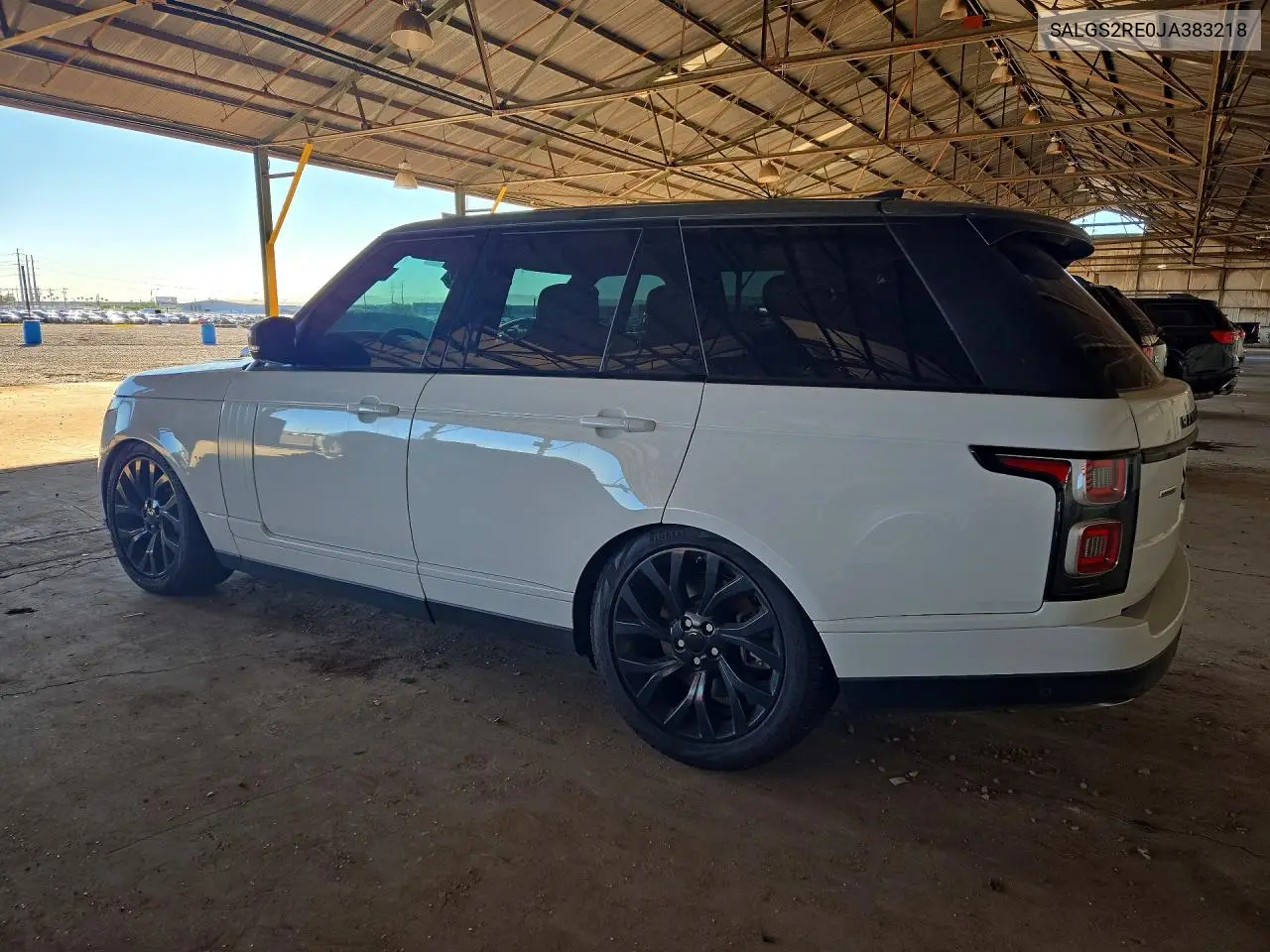 2018 LAND ROVER RANGE ROVER VIN SALGS2RE0JA383218 — фото 2