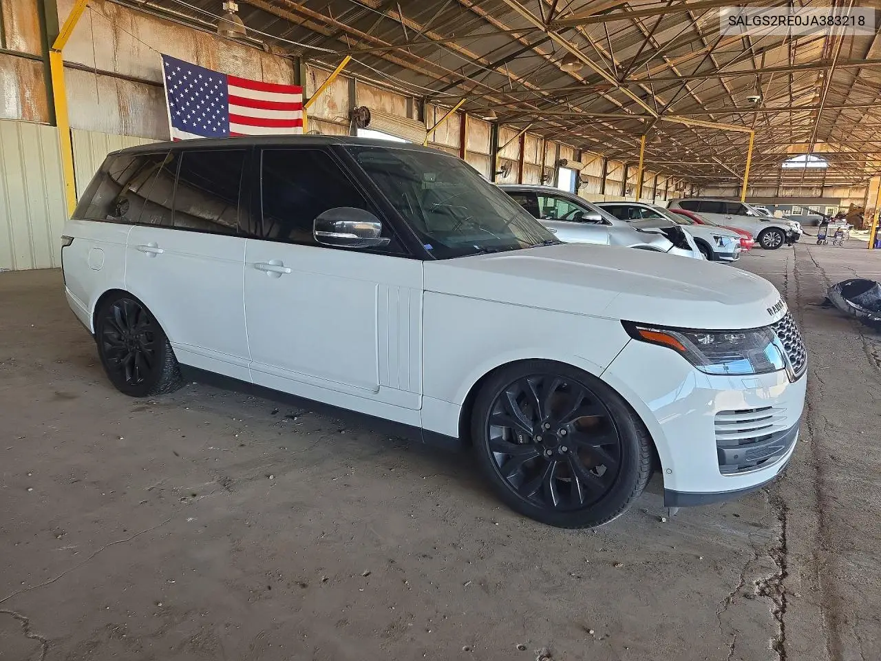 2018 LAND ROVER RANGE ROVER VIN SALGS2RE0JA383218 — фото 4