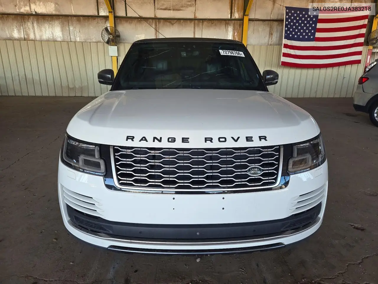 2018 LAND ROVER RANGE ROVER VIN SALGS2RE0JA383218 — фото 5