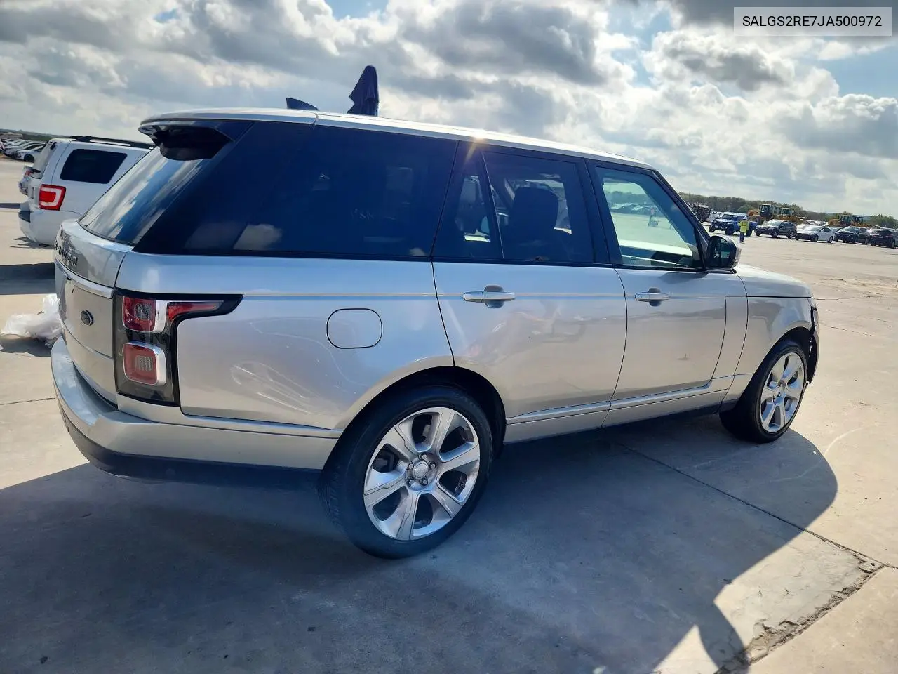 2018 LAND ROVER RANGE ROVER VIN SALGS2RE7JA500972 — фото 3