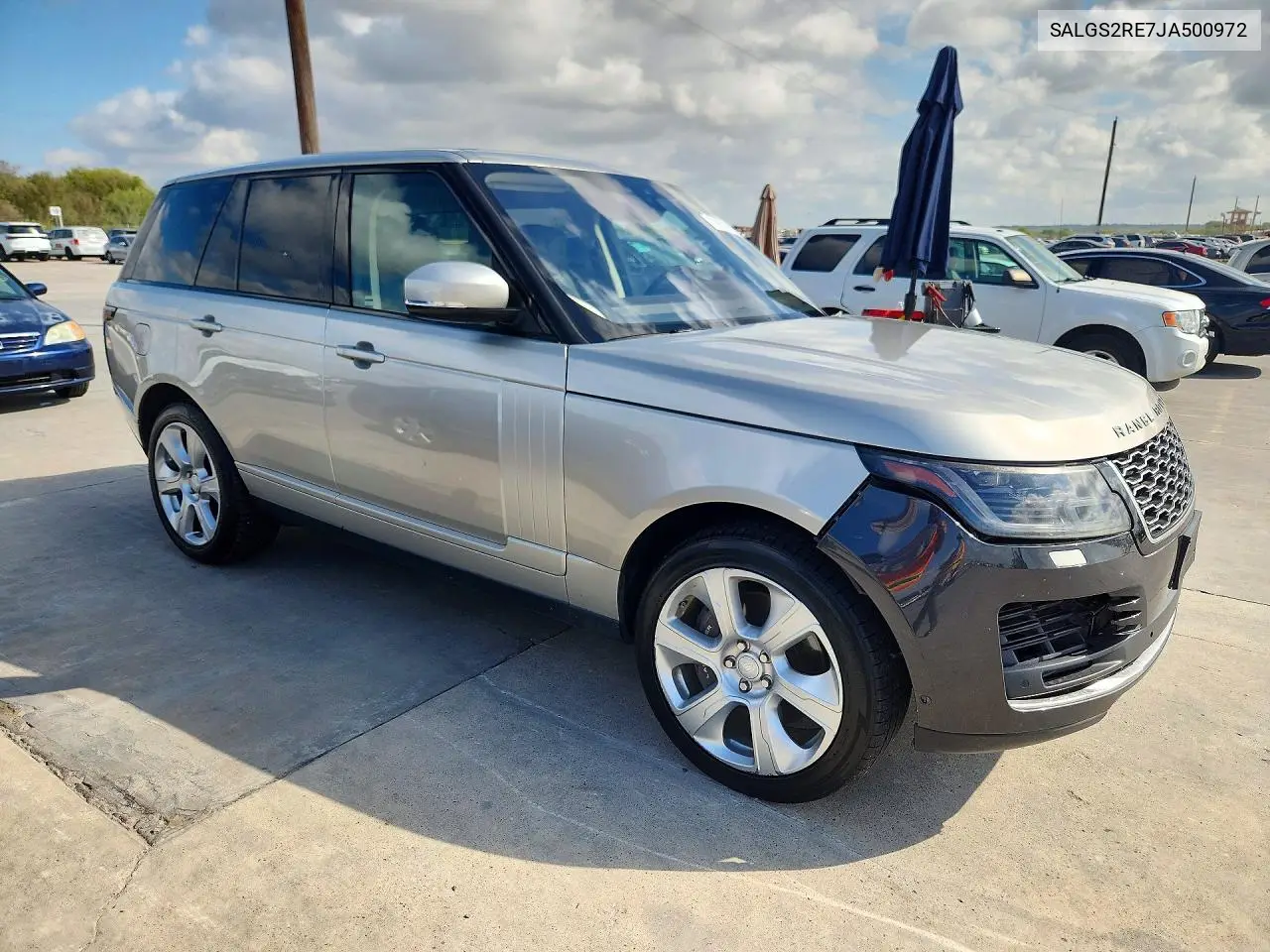 2018 LAND ROVER RANGE ROVER VIN SALGS2RE7JA500972 — фото 4
