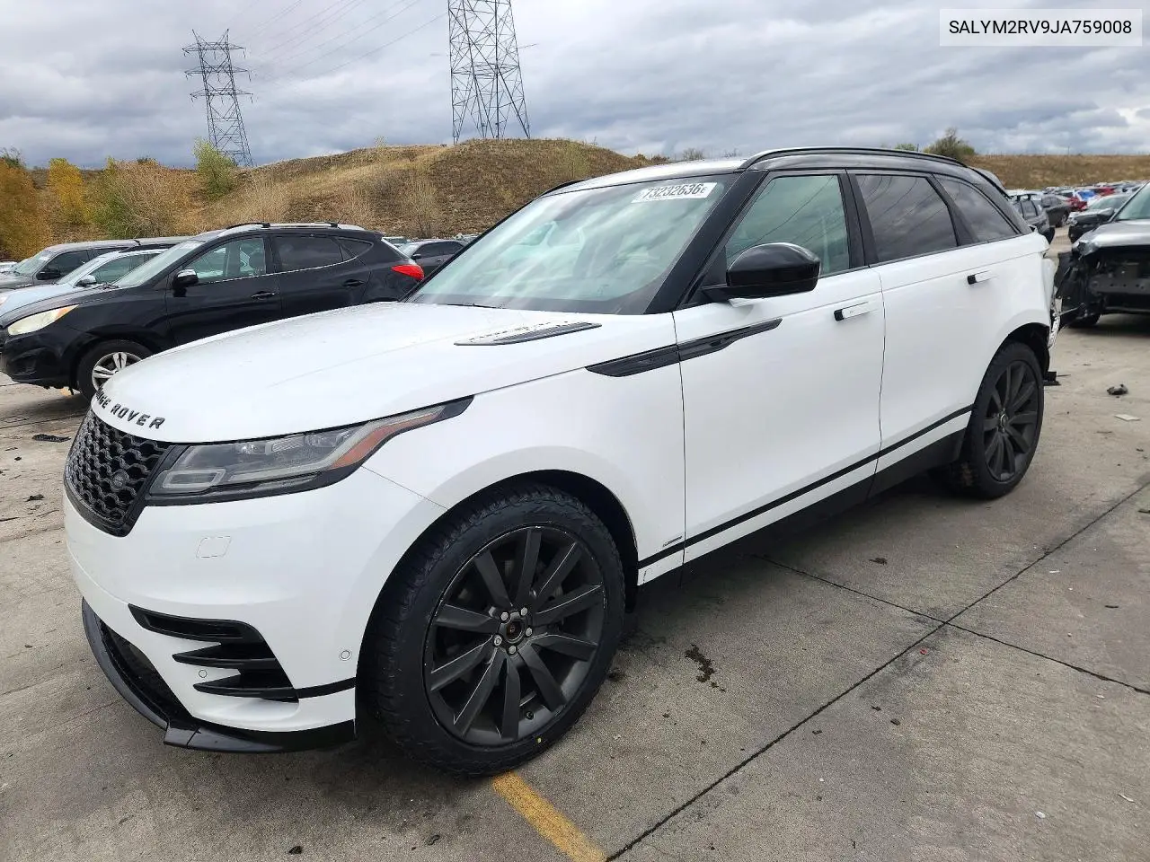LAND ROVER RANGE ROVER 2018, VIN SALYM2RV9JA759008