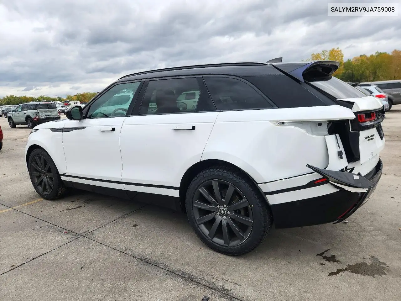 2018 LAND ROVER RANGE ROVER VIN SALYM2RV9JA759008 — фото 2
