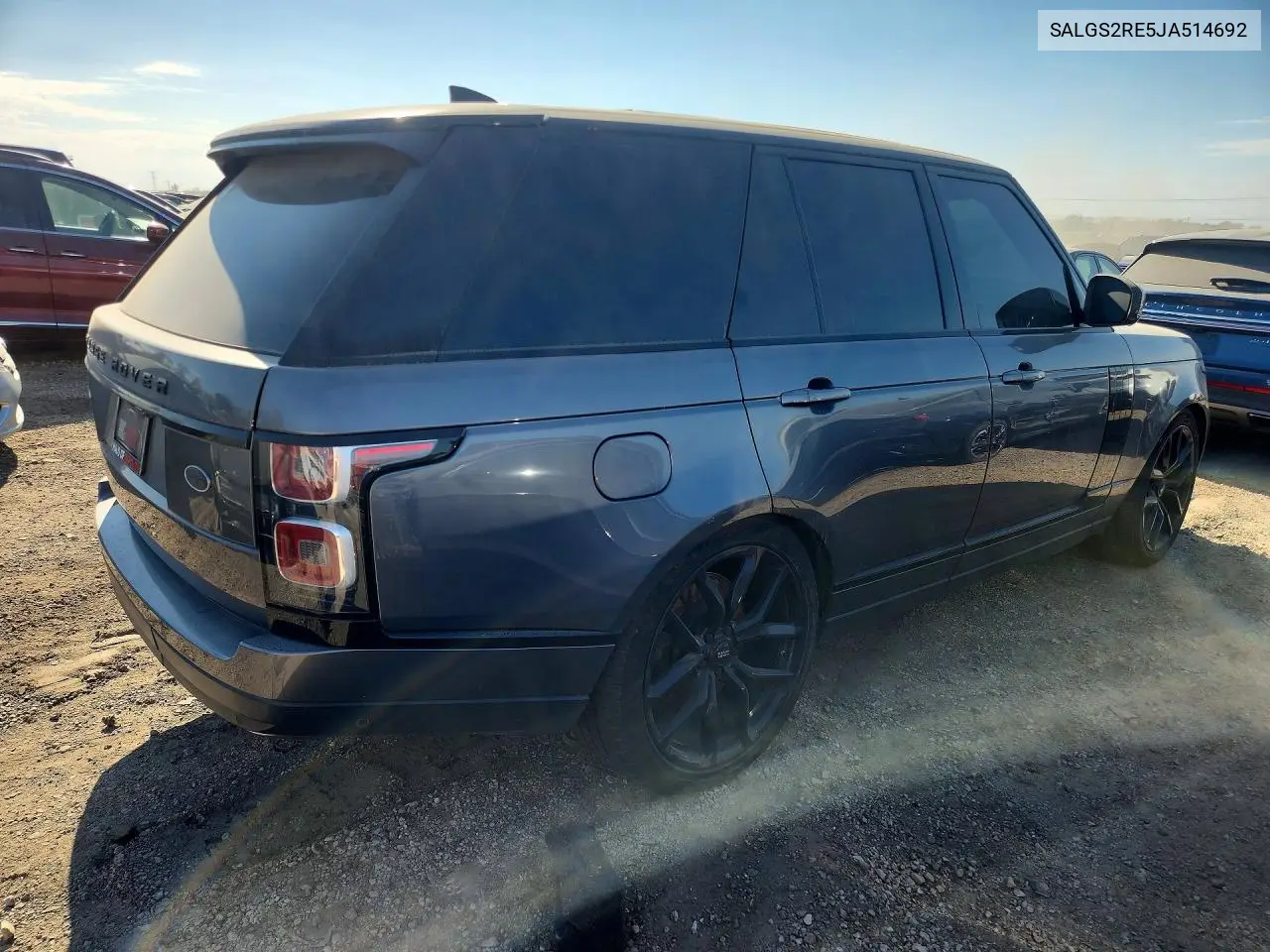 2018 LAND ROVER RANGE ROVER VIN SALGS2RE5JA514692 — фото 3