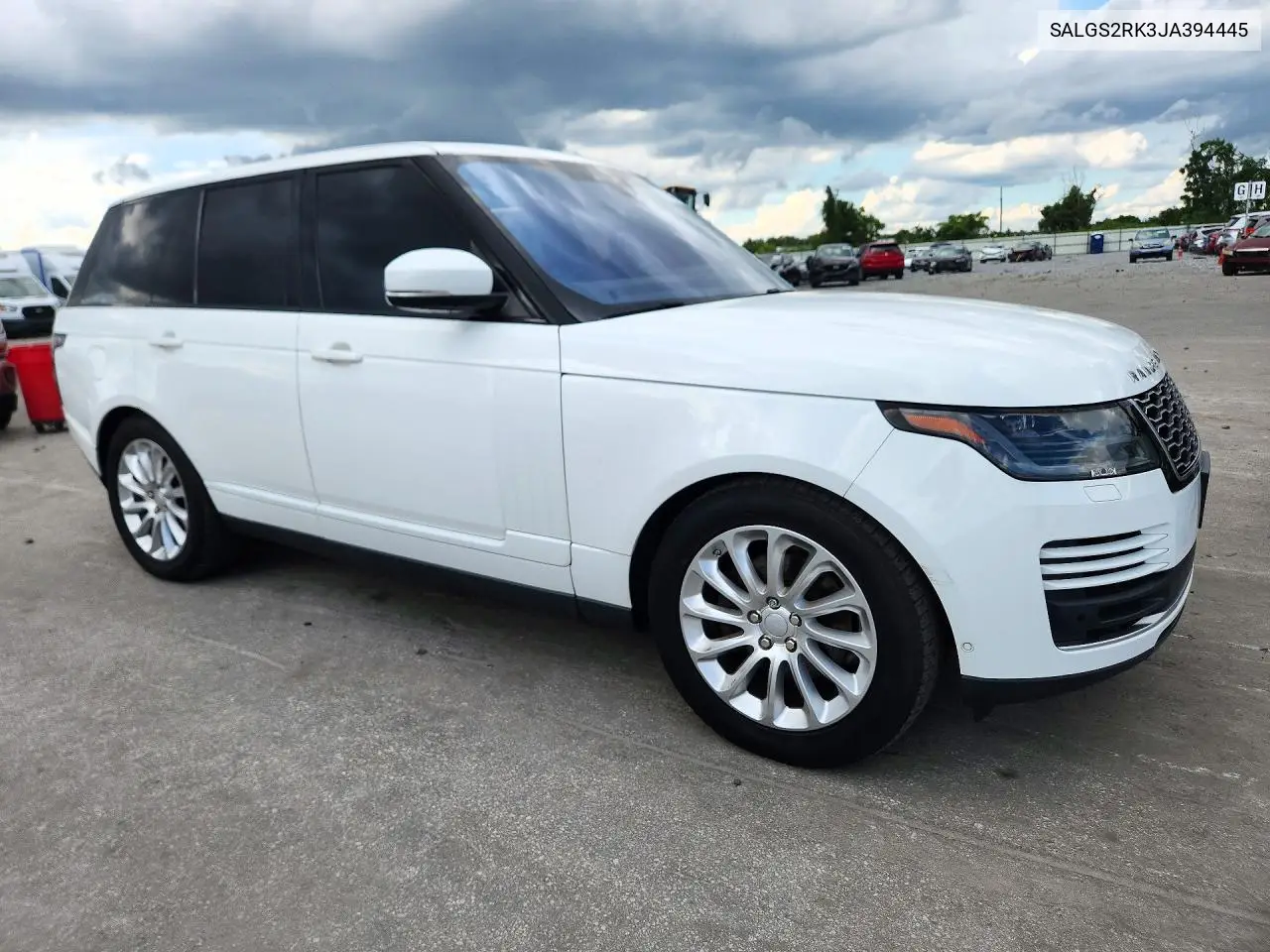 2018 LAND ROVER RANGE ROVER VIN SALGS2RK3JA394445 — фото 4