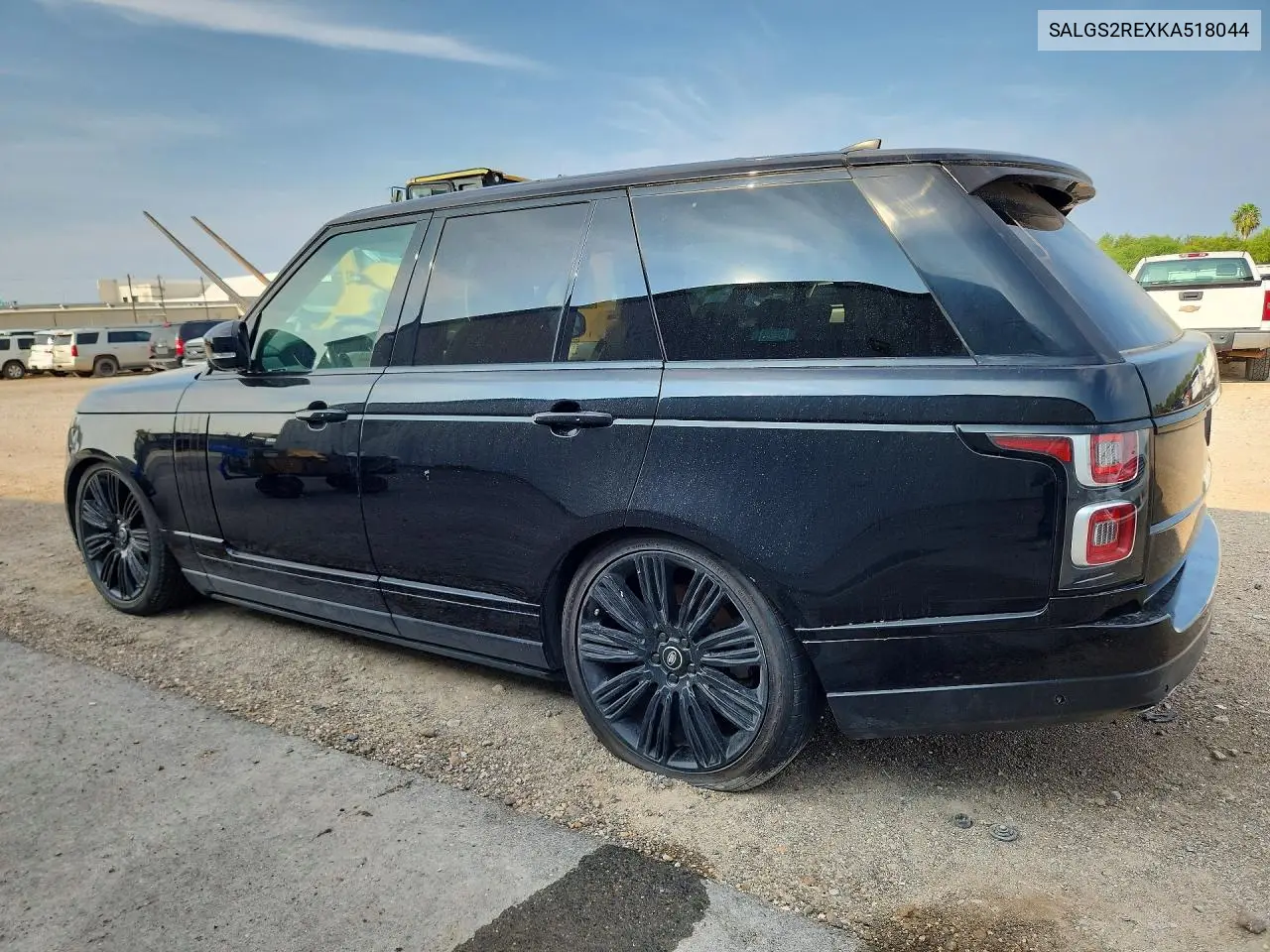 2019 LAND ROVER RANGE ROVER VIN SALGS2REXKA518044 — фото 2