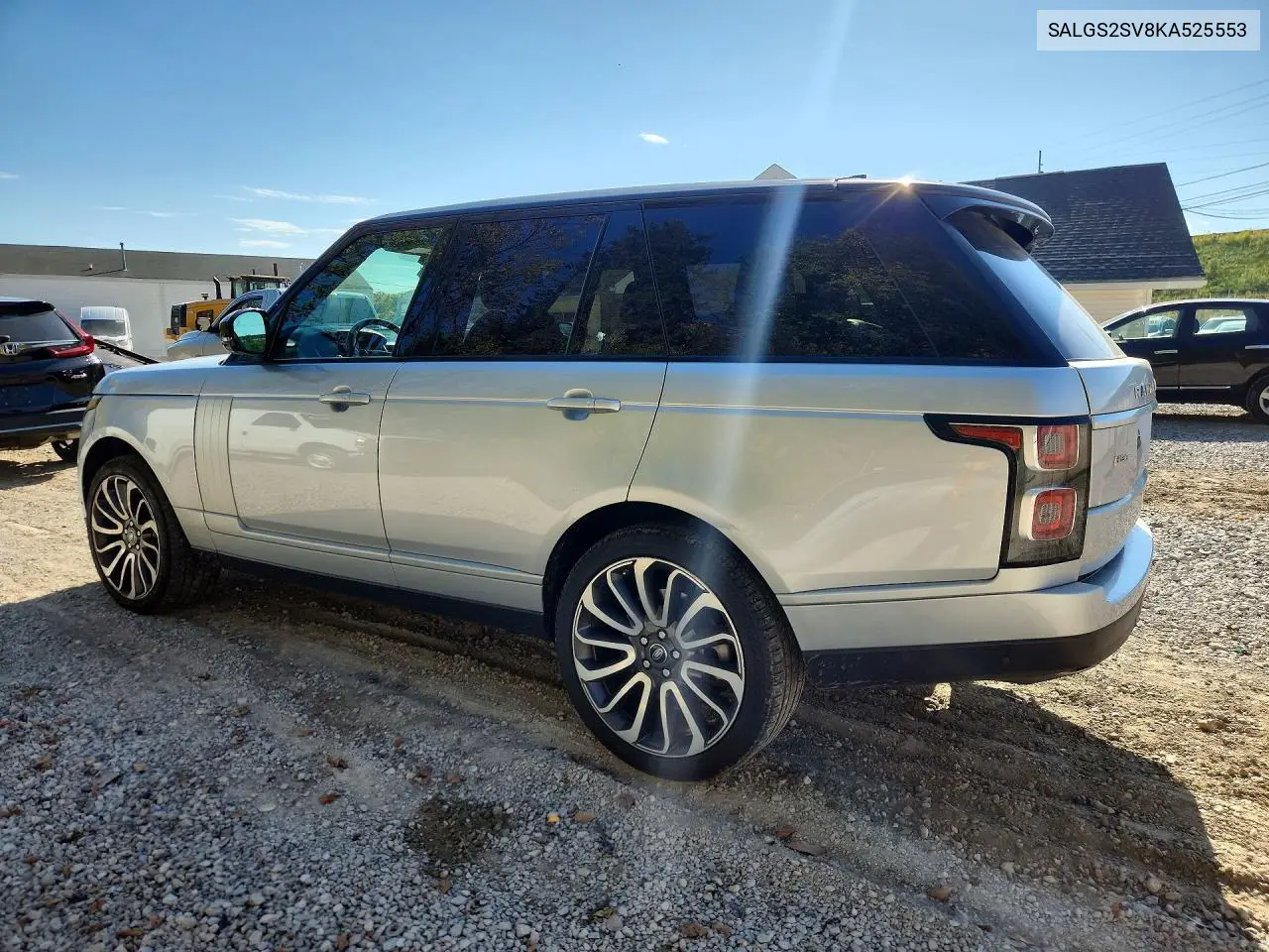 2019 LAND ROVER RANGE ROVER VIN SALGS2SV8KA525553 — фото 2