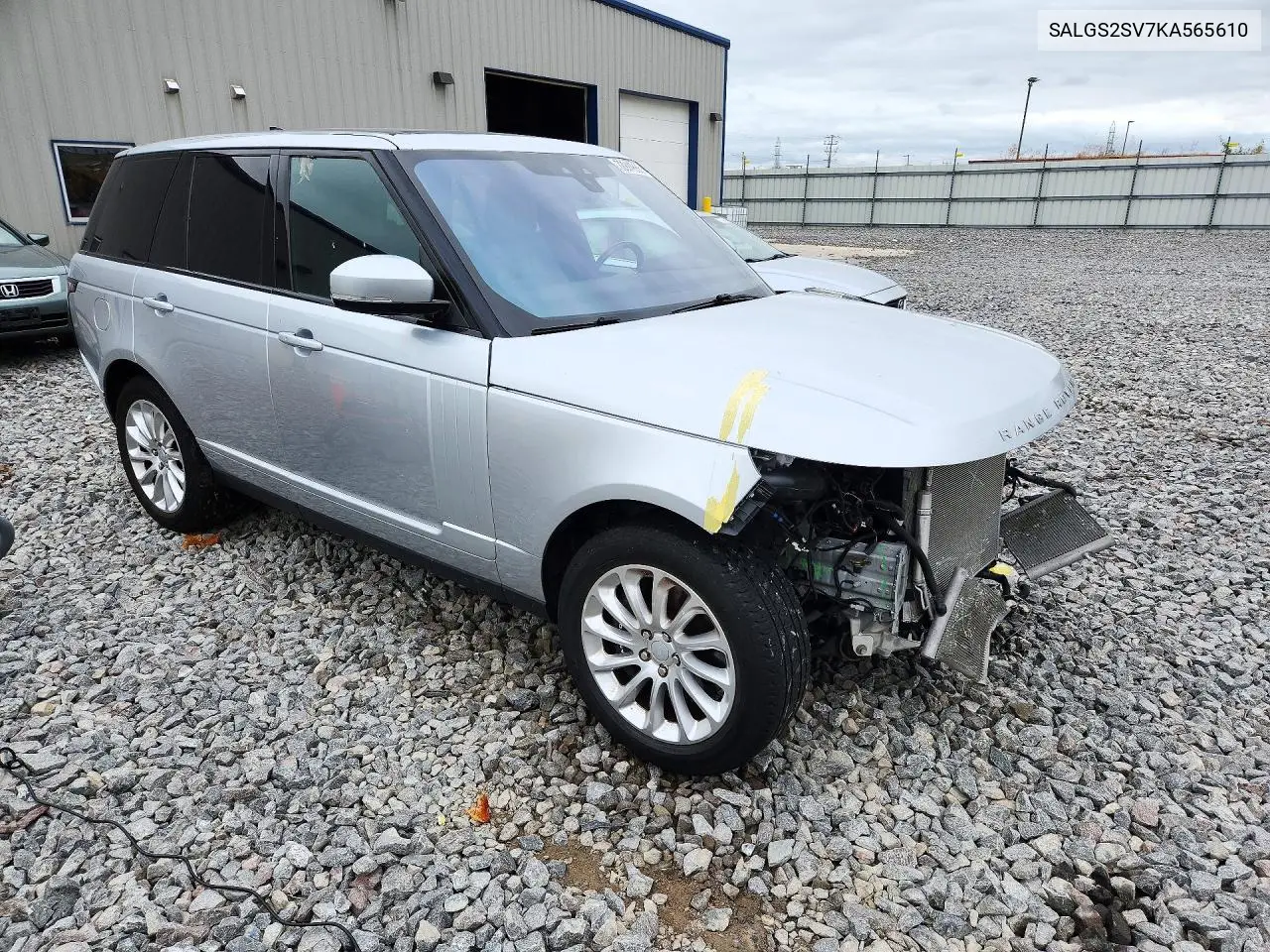 2019 LAND ROVER RANGE ROVER VIN SALGS2SV7KA565610 — фото 4