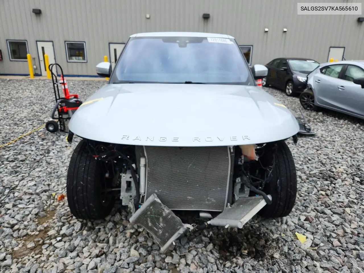 2019 LAND ROVER RANGE ROVER VIN SALGS2SV7KA565610 — фото 5