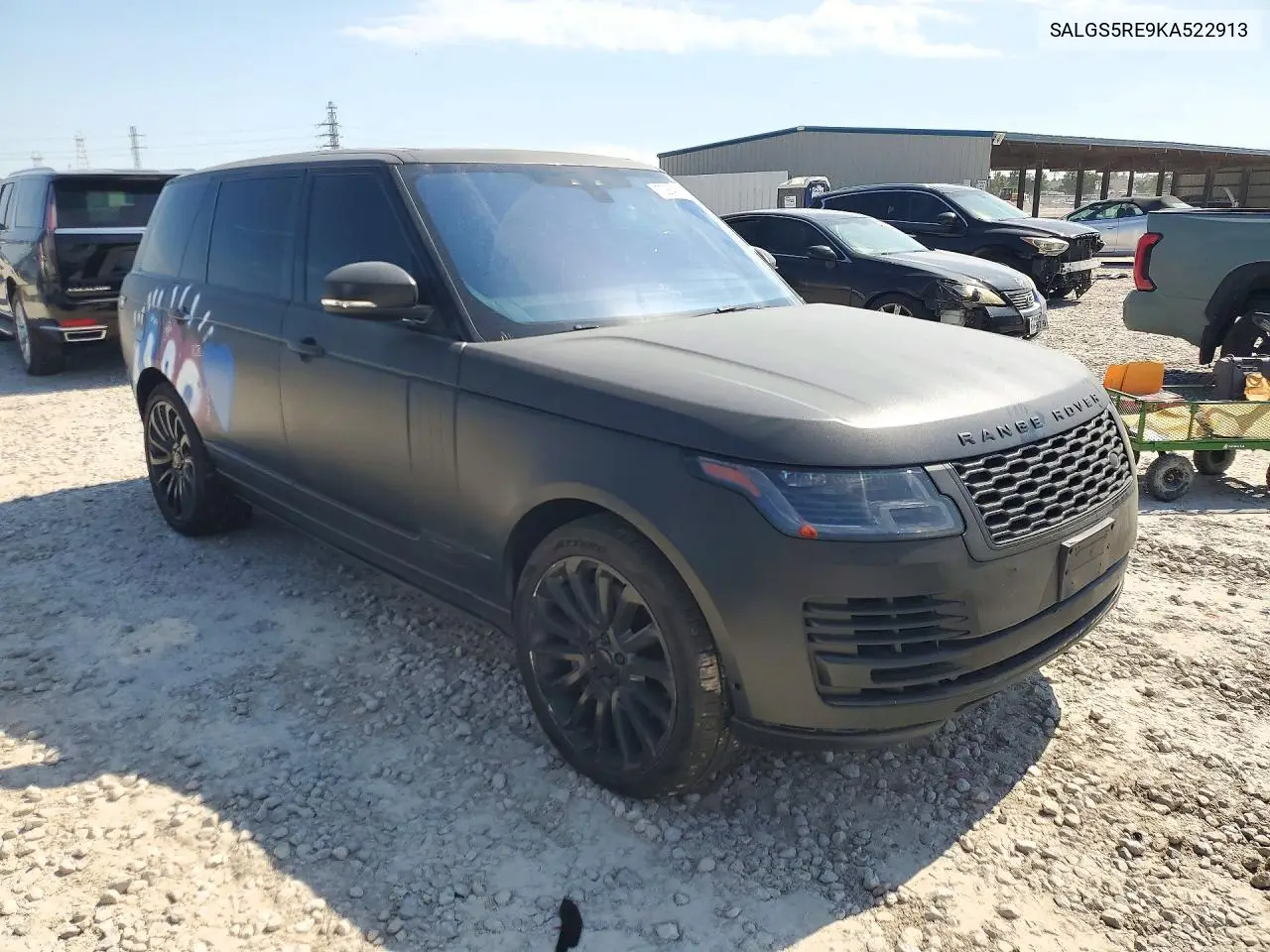 2019 LAND ROVER RANGE ROVER VIN SALGS5RE9KA522913 — фото 4
