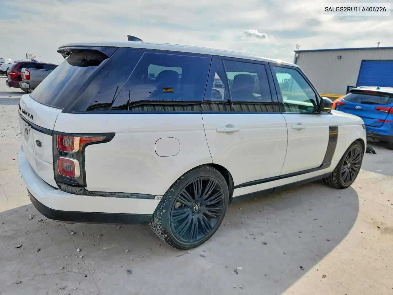 2020 LAND ROVER RANGE ROVER VIN SALGS2RU1LA406726 — фото 3
