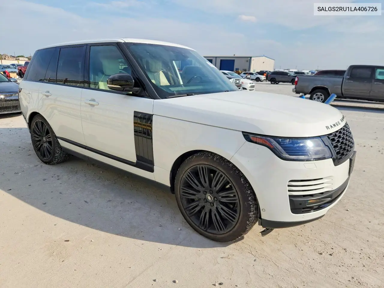 2020 LAND ROVER RANGE ROVER VIN SALGS2RU1LA406726 — фото 4