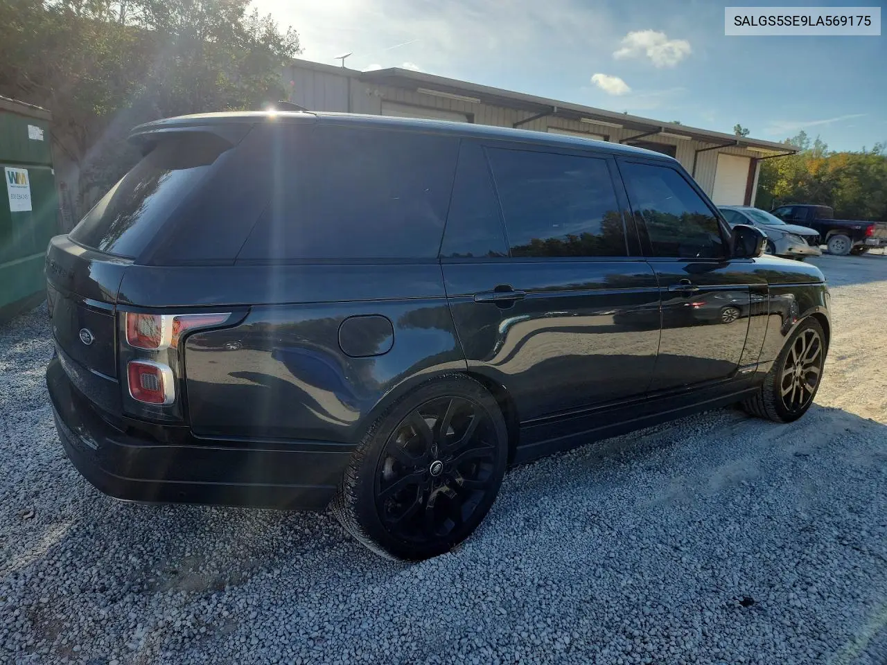 2020 LAND ROVER RANGE ROVER VIN SALGS5SE9LA569175 — фото 3