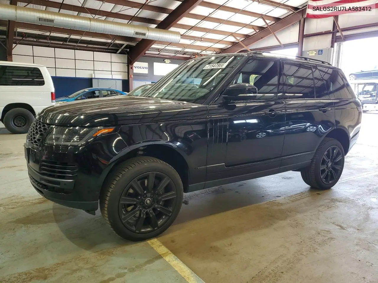 LAND ROVER RANGE ROVER 2020, VIN SALGS2RU7LA583412