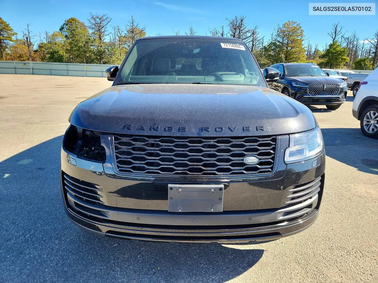 2020 LAND ROVER RANGE ROVER VIN SALGS2SE0LA570102 — фото 5