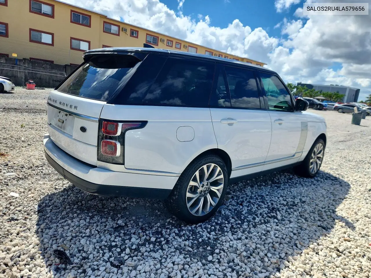 2020 LAND ROVER RANGE ROVER VIN SALGS2RU4LA579656 — фото 3