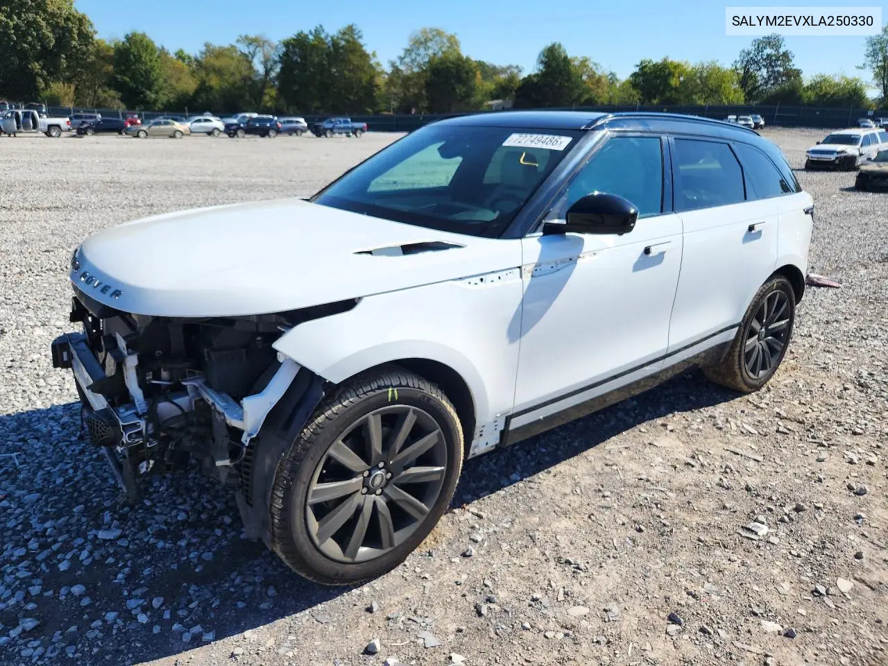 LAND ROVER RANGE ROVER 2020, VIN SALYM2EVXLA250330