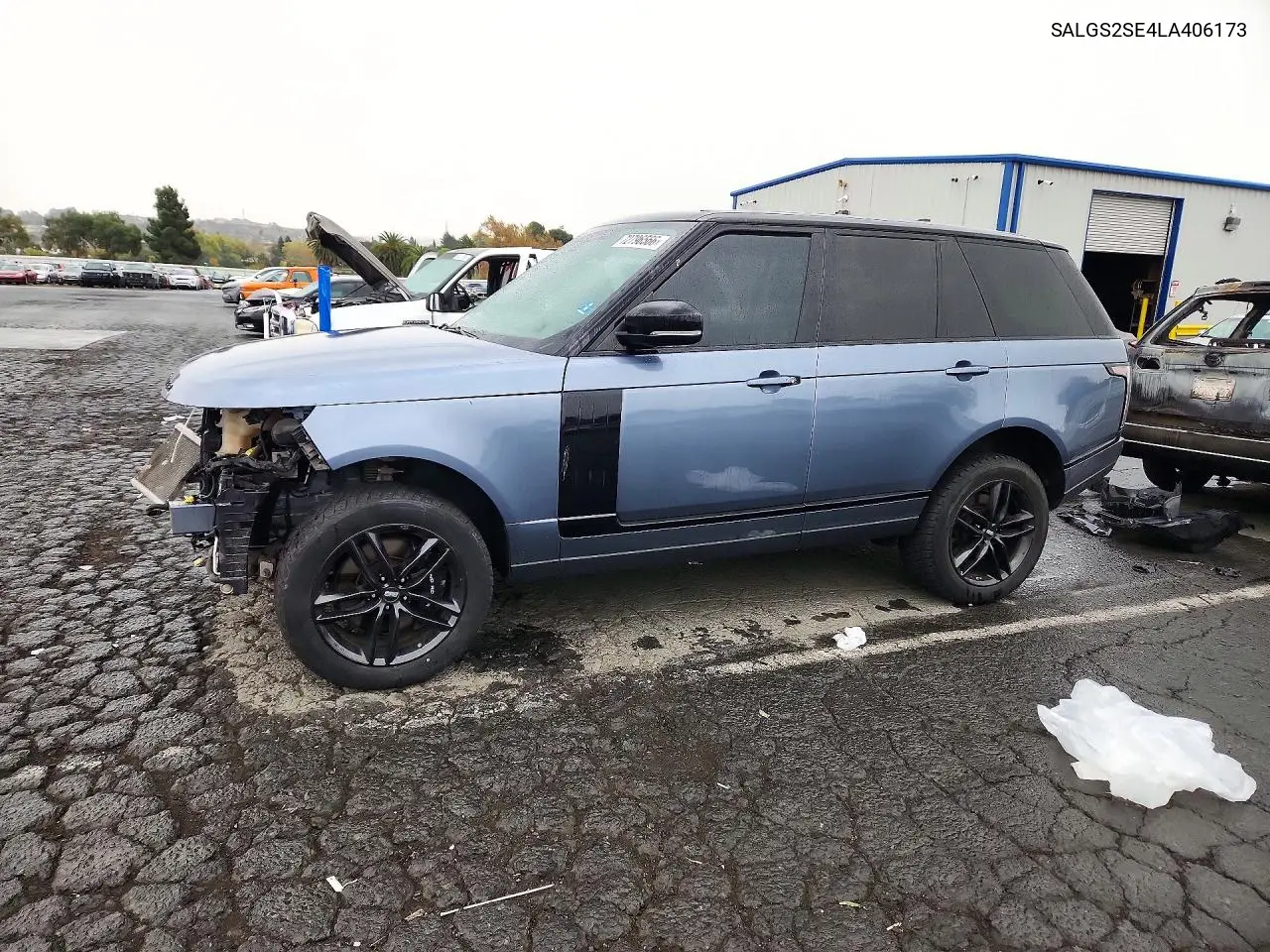 LAND ROVER RANGE ROVER 2020, VIN SALGS2SE4LA406173