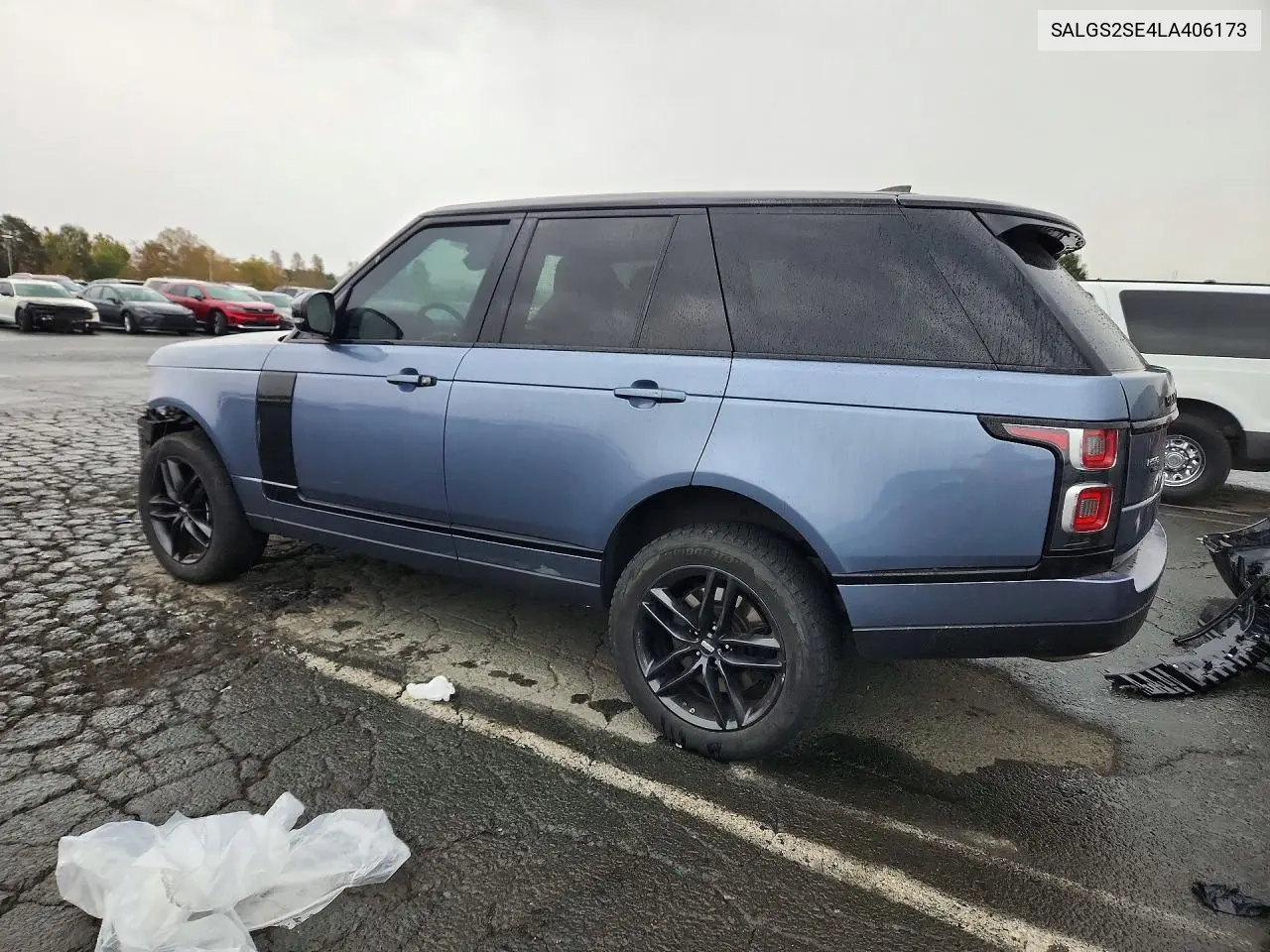 2020 LAND ROVER RANGE ROVER VIN SALGS2SE4LA406173 — фото 2