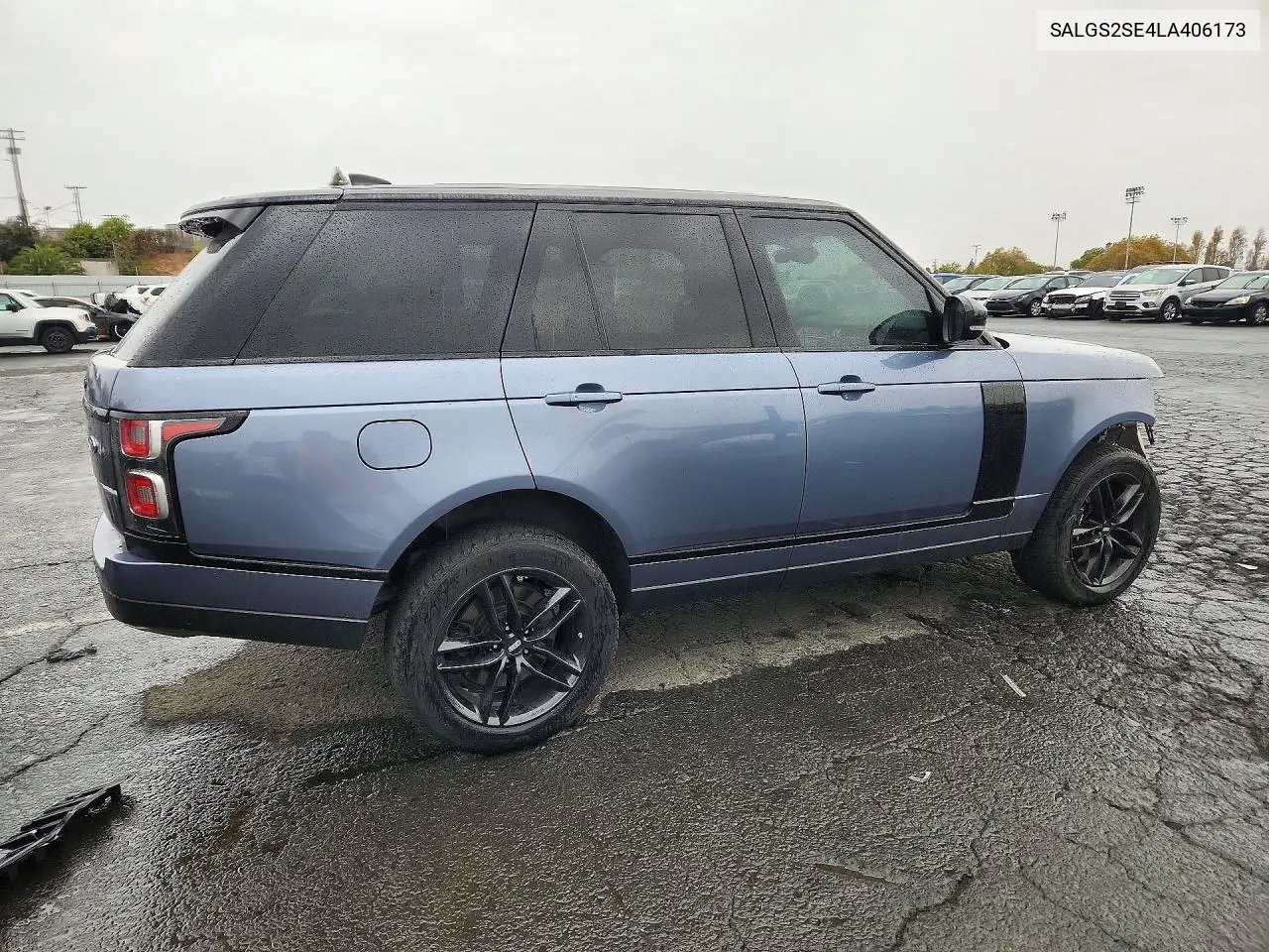 2020 LAND ROVER RANGE ROVER VIN SALGS2SE4LA406173 — фото 3