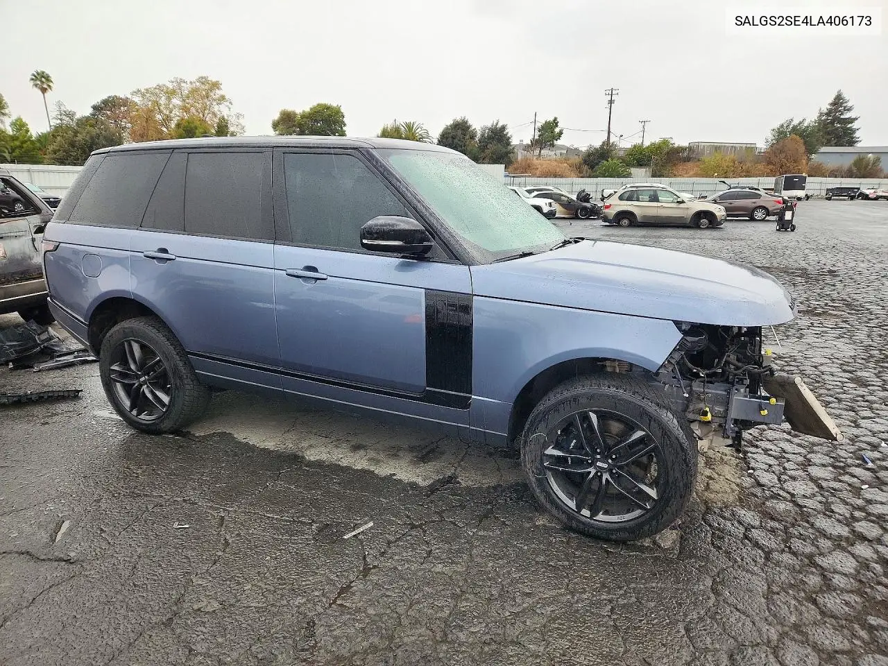 2020 LAND ROVER RANGE ROVER VIN SALGS2SE4LA406173 — фото 4