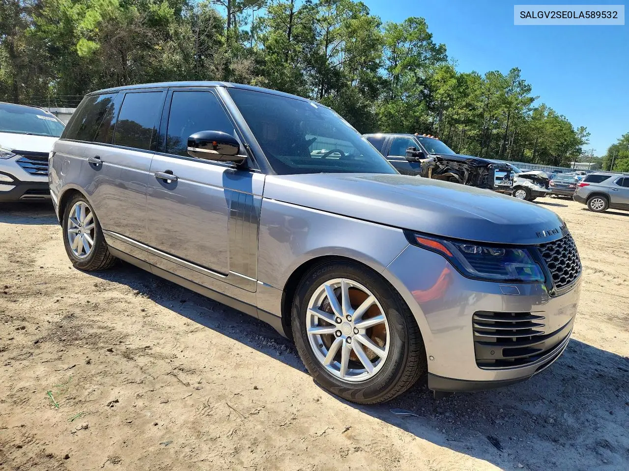2020 LAND ROVER RANGE ROVER VIN SALGV2SE0LA589532 — фото 4