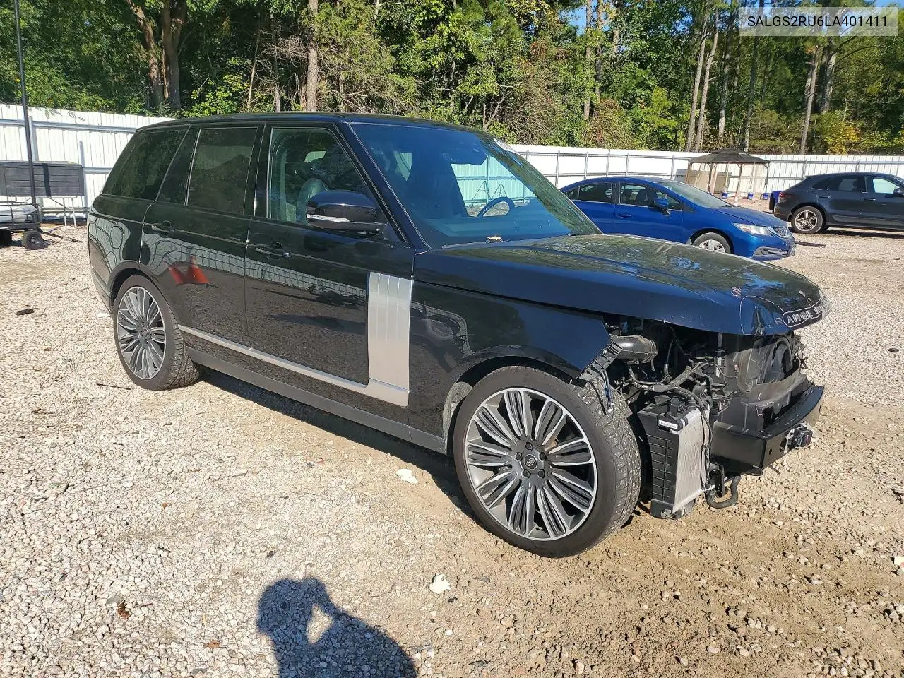 2020 LAND ROVER RANGE ROVER VIN SALGS2RU6LA401411 — фото 4