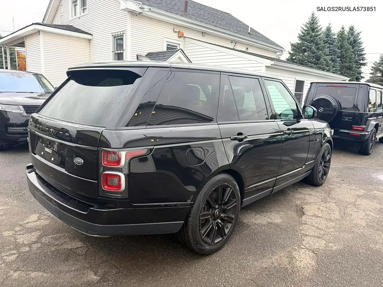 2020 LAND ROVER RANGE ROVER VIN SALGS2RU5LA573851 — фото 3