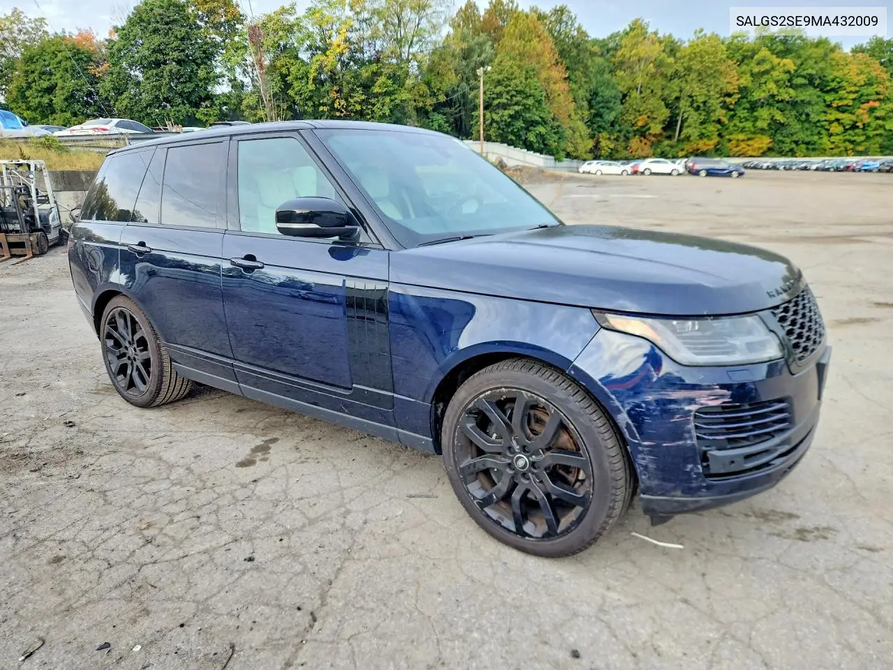 2021 LAND ROVER RANGE ROVER VIN SALGS2SE9MA432009 — фото 4
