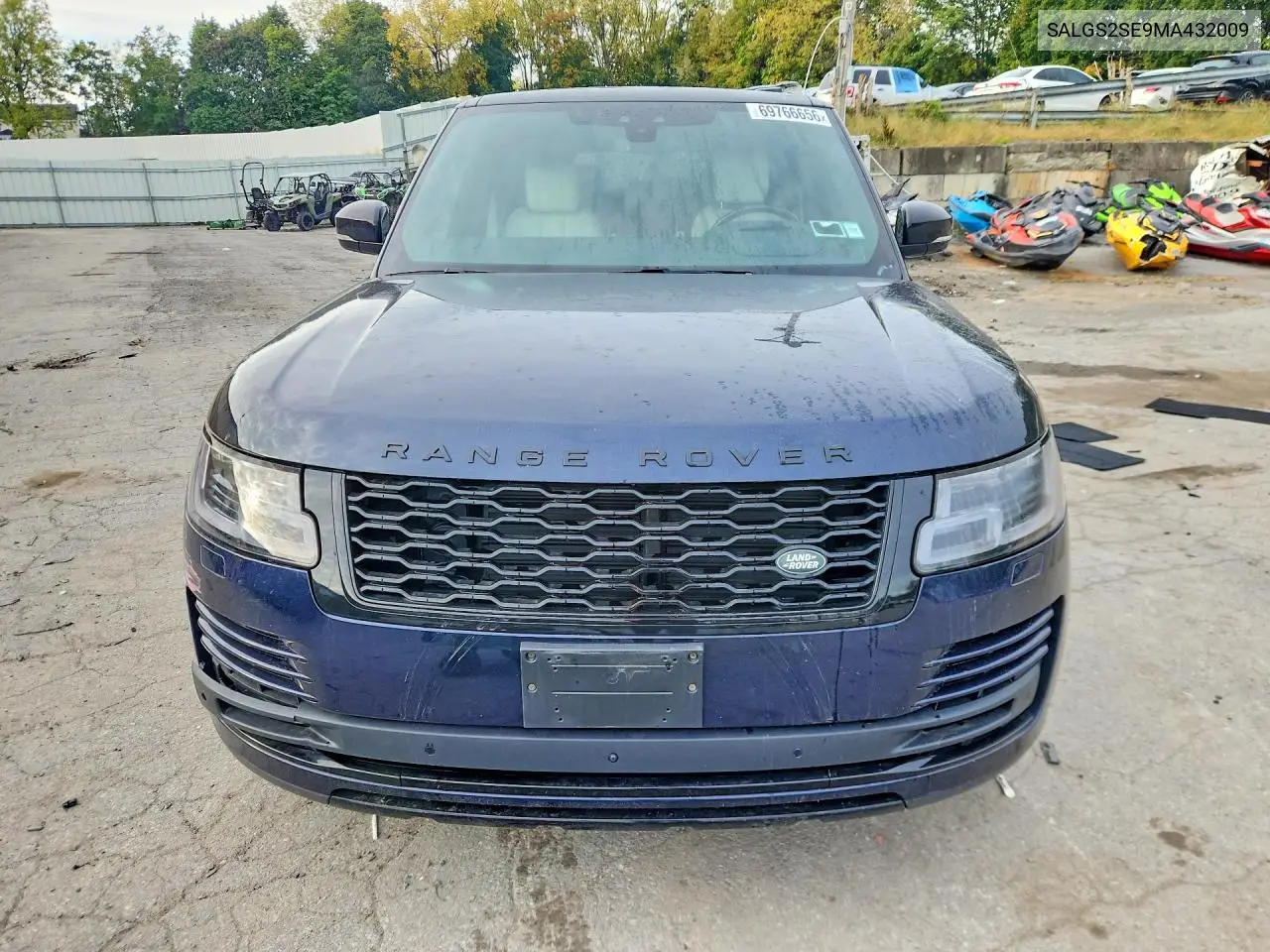 2021 LAND ROVER RANGE ROVER VIN SALGS2SE9MA432009 — фото 5
