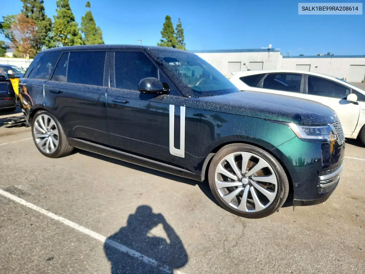 2024 LAND ROVER RANGE ROVER VIN SALK1BE99RA208614 — фото 4