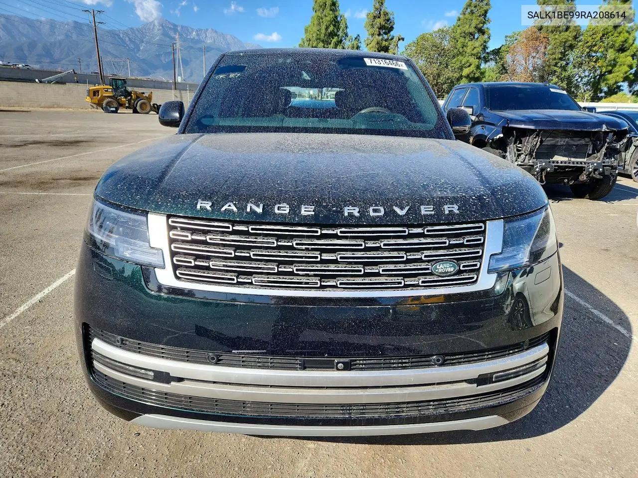 2024 LAND ROVER RANGE ROVER VIN SALK1BE99RA208614 — фото 5