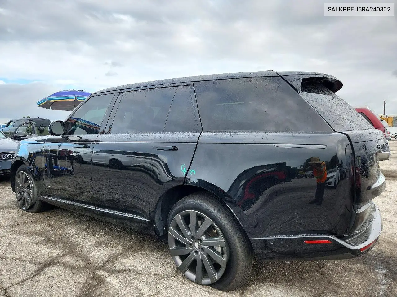 2024 LAND ROVER RANGE ROVER VIN SALKPBFU5RA240302 — фото 2