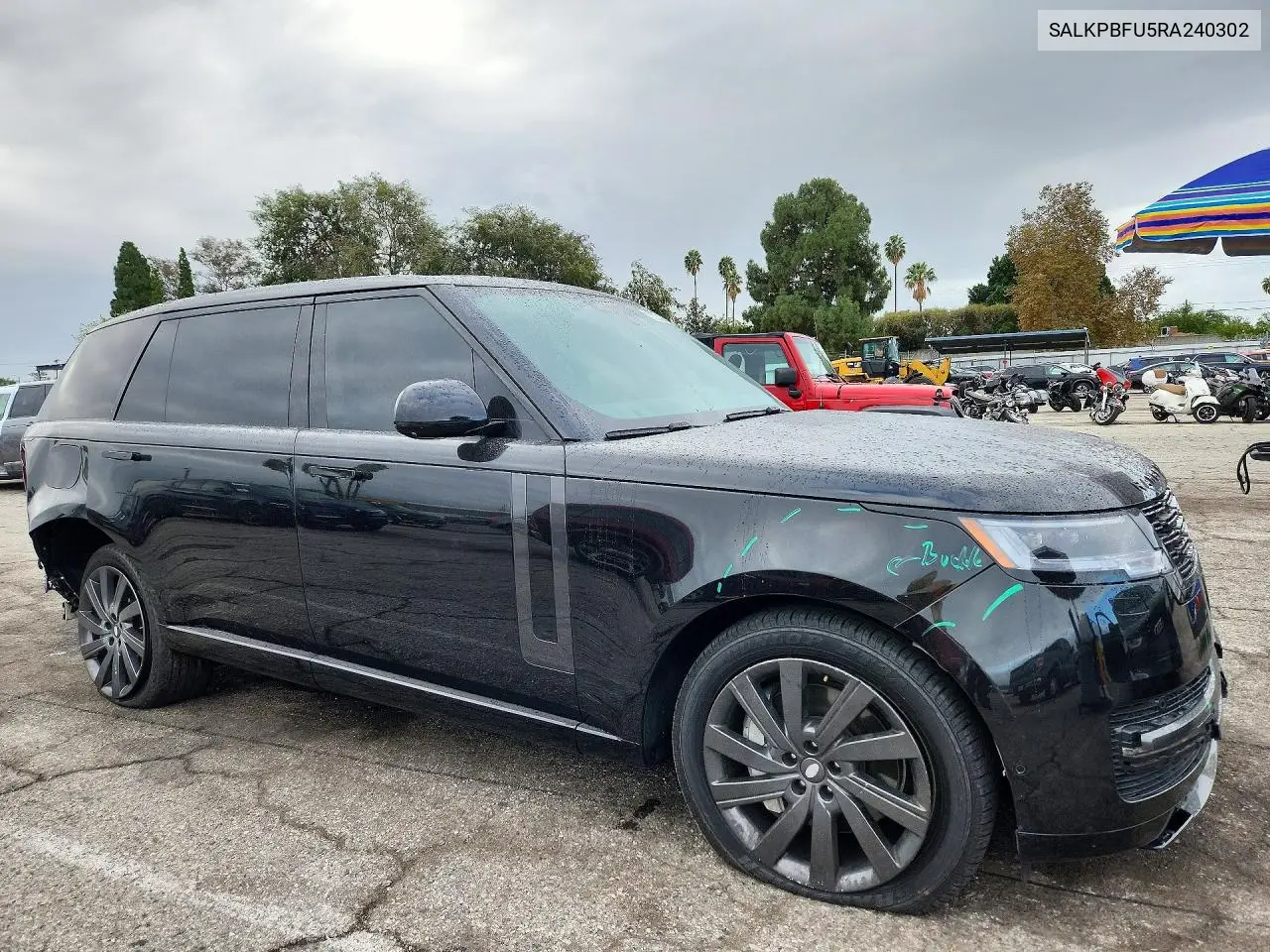 2024 LAND ROVER RANGE ROVER VIN SALKPBFU5RA240302 — фото 4